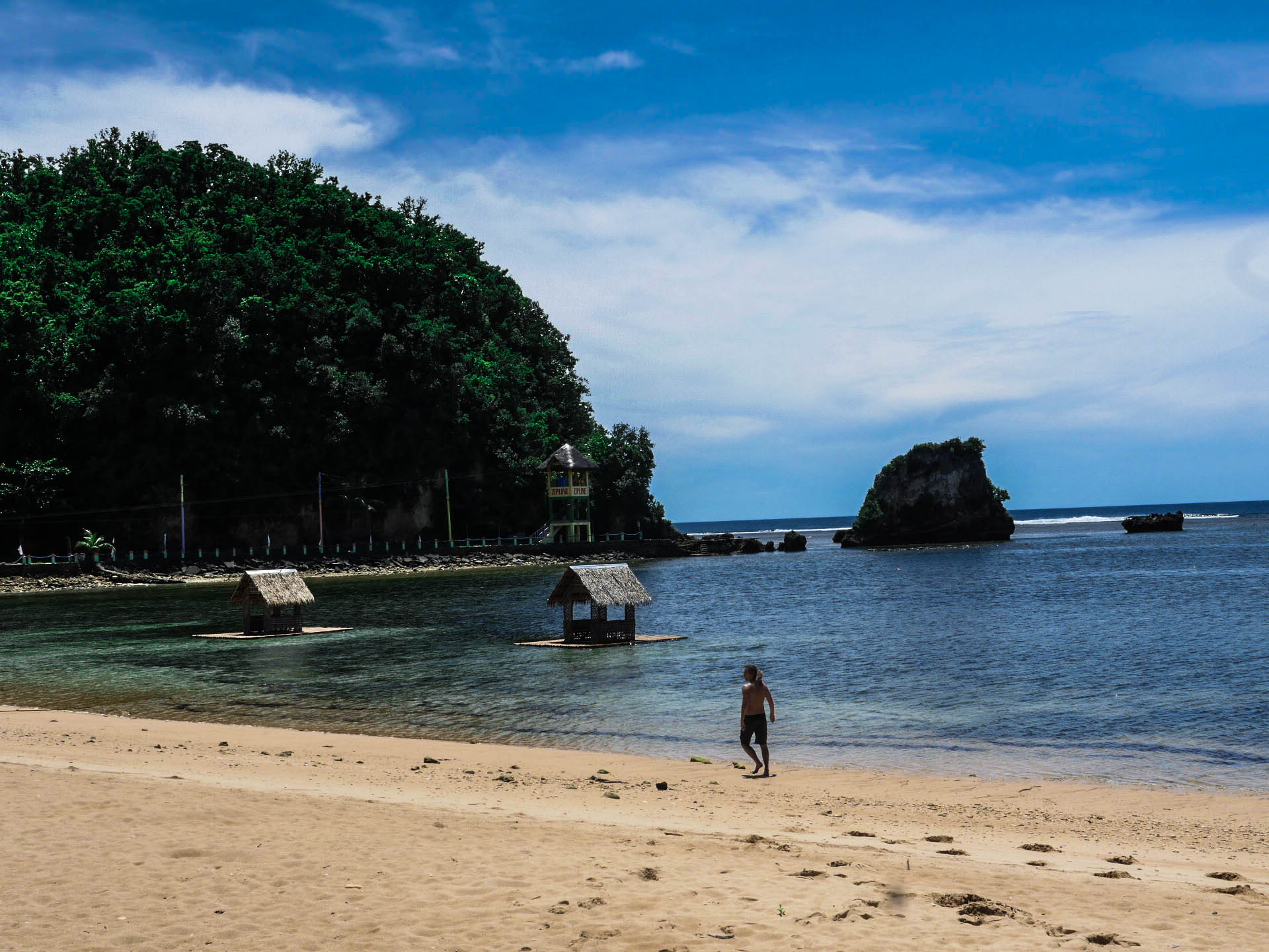 lennythroughparadise at twin rock beach in catanduanes philippines